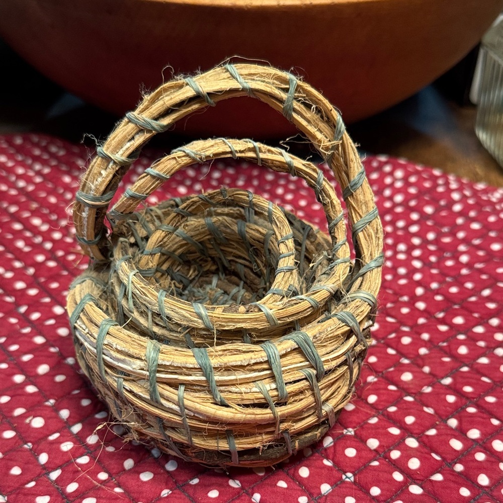 Handcrafted Kudzu Basket